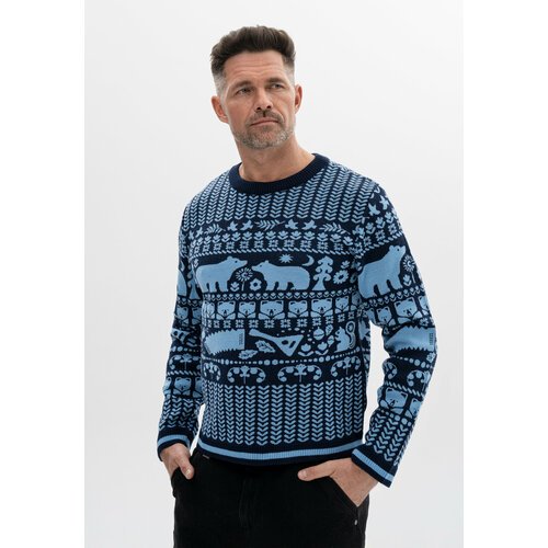 Купить Свитер Великоросс, размер 60, синий
Тёплый свитер премиального качества «Русский...
