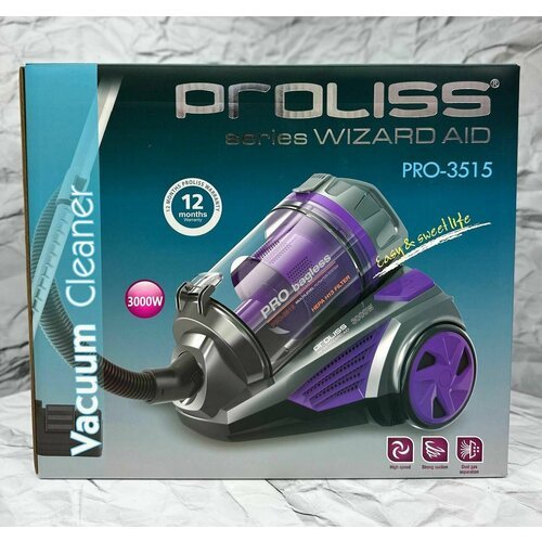 Купить Пылесос бытовой для дома, мощностью 3000Вт
Ручной пылесос для дома PROLISS модел...