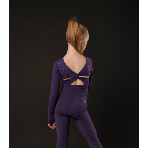 Купить Костюм , размер 122/128, фиолетовый
Тренировочный костюм для фигурного катания P...