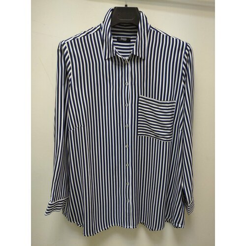 Купить Блуза Frapp, размер 44, синий, белый
Легкая блуза из штапельной вискозы составит...