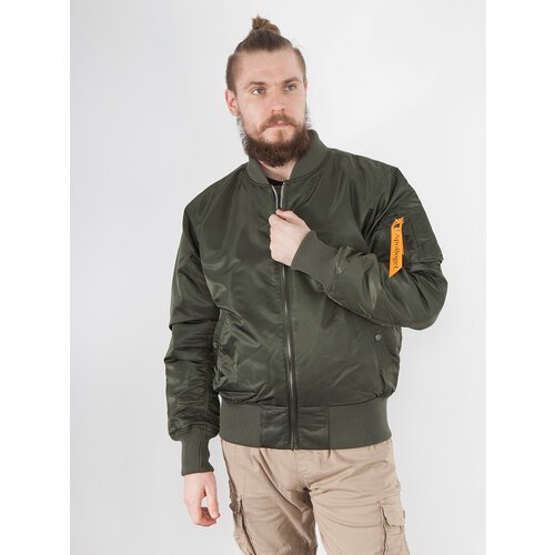 Купить Бомбер Apolloget, размер 2XL, зеленый
Вариант классической куртки летчиков-истре...
