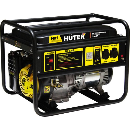 Купить Бензиновый генератор Huter DY6.5A, (5500 Вт)
Бензиновый генератор HUTER DY6.5A (...