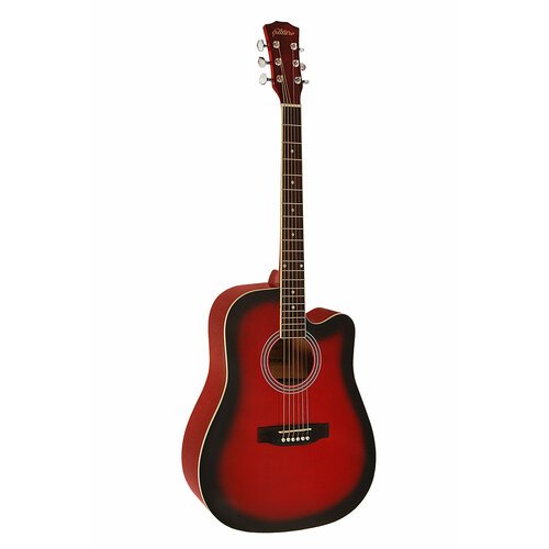 Купить Акустическая гитара Elitaro E4110 RDS/красная санберст/глянцевая/41"дюйм
Классич...