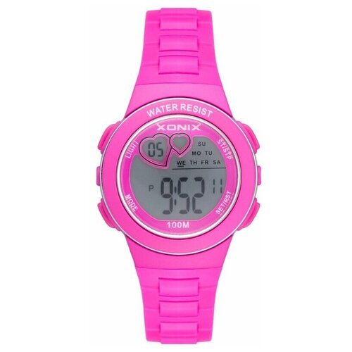 Купить Наручные часы XONIX, розовый
Спортивные часы XONIX<br>Водная защита: 100М, 10 AT...