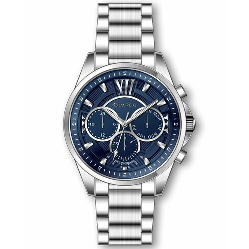 Купить Наручные часы Guardo 12710-1, серебряный, синий
Часы Guardo Premium GR12710-1 бр...