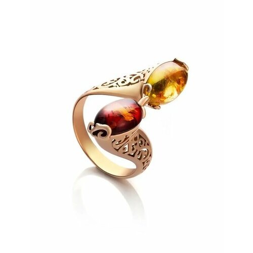 Купить Кольцо, янтарь, безразмерное, бордовый, коричневый
Изысканное и необычное кольцо...