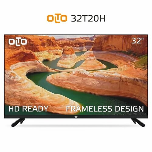 Купить 32" Телевизор Olto 32T20H 2019, черный
32" (81см), HD READY 1366x768, цифровой т...