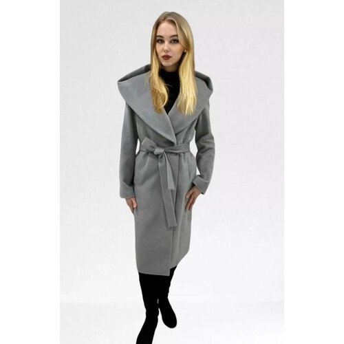 Купить Пальто , размер 42, серый
Женское пальто с капюшоном от DLusso - это сочетание с...