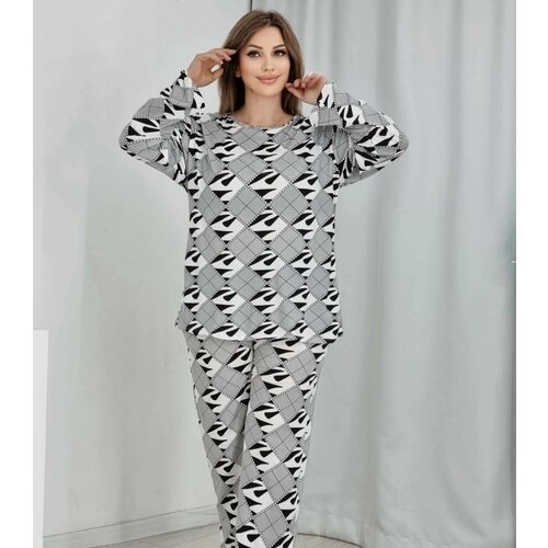 Купить Пижама , размер 64, серый
Модная женская пижама - это не только удобный и комфор...