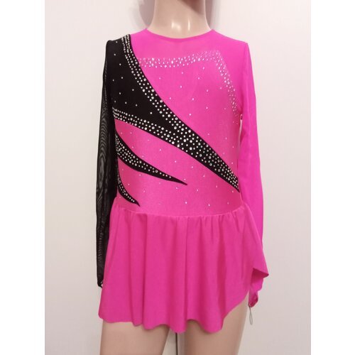 Купить Платье танцевальное, размер 134-140, черный, розовый
Купальник для фигурного кат...