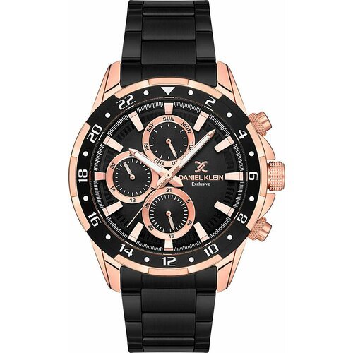 Купить Наручные часы Daniel Klein Exclusive, черный, золотой
Мужские часы. Коллекция Ex...