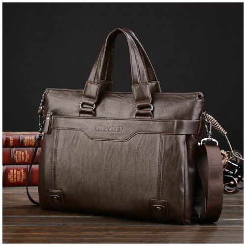 Купить Сумка , коричневый
<p>Мужская сумка для ноутбука, цвет темно-коричневый. </p><p>...