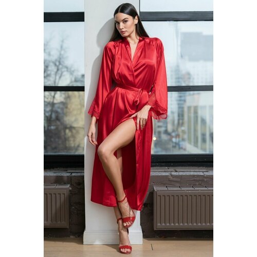 Купить Халат MIA-AMORE, размер L/XL, красный
Длинный запашной халат Mia-Amore с широким...