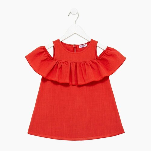 Купить Платье Minaku, размер 98, красный
Платье для девочки MINAKU : плательная ткань,...
