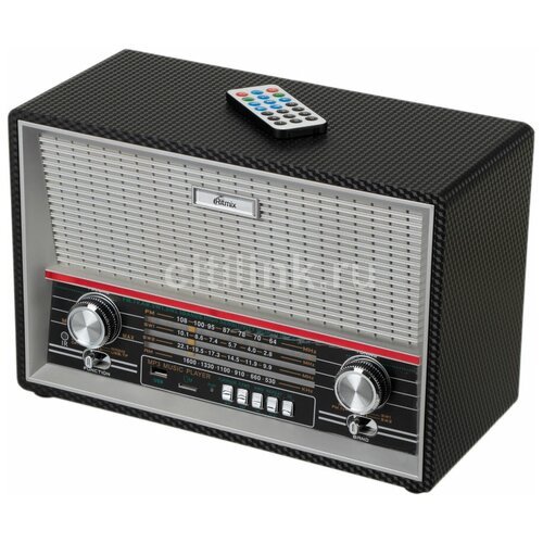 Купить Радиоприемник Ritmix RPR-102 чёрный
Ritmix RPR-102 — полноразмерный радиоприёмни...