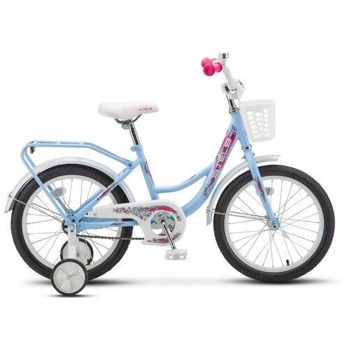 Купить Детский велосипед STELS Flyte Lady 16 Z011 (2020) голубой 11" (требует финальной...