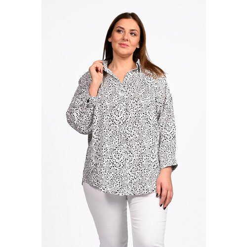 Купить Блуза SVESTA, размер 56, белый
Стильная блуза выполнена из тонкой штапельной тка...