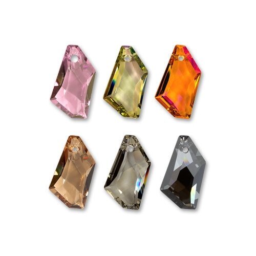 Купить Подвеска Swarovski "Crystal" (цвет: золото), 50х28 мм, арт. 6670
Подвеска стекля...