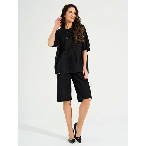Купить Блуза D'IMMA fashion studio, Диди, размер 64, черный
Блуза "Диди" свободного кро...