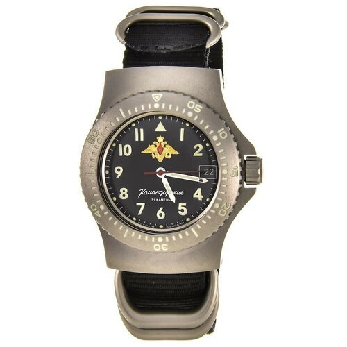 Купить Наручные часы Восток Командирские Восток 280937, черный, серебряный
Российские м...