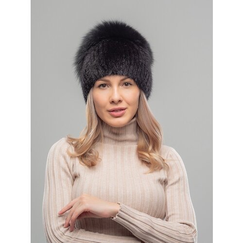 Купить Шапка классический ArKgreat, размер 54-59, черный
Женская меховая шапка "Бант с...