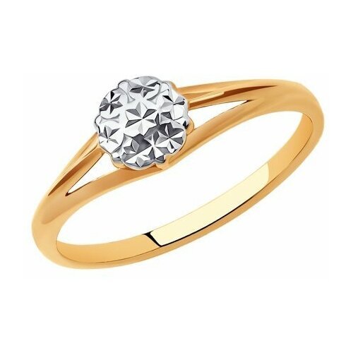 Купить Кольцо Diamant online, золото, 585 проба, размер 18.5, золотистый
<p>В нашем инт...