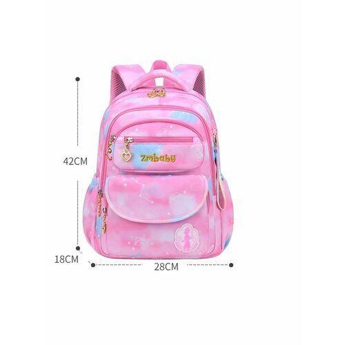 Купить Портфель для девочки рюкзак первоклассника начальной школы Розовый
Портфель для...