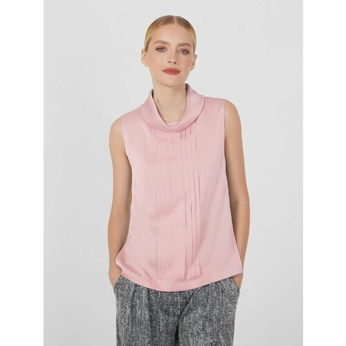 Купить Блуза Lo, размер 42, розовый
Блузка без рукавов, прямого силуэта, длиной до беде...