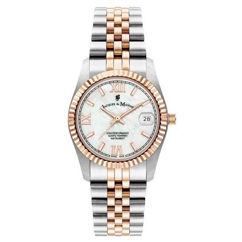 Купить Наручные часы Jacques du Manoir JWL01304, серебряный
Часы женские Jacques du Man...