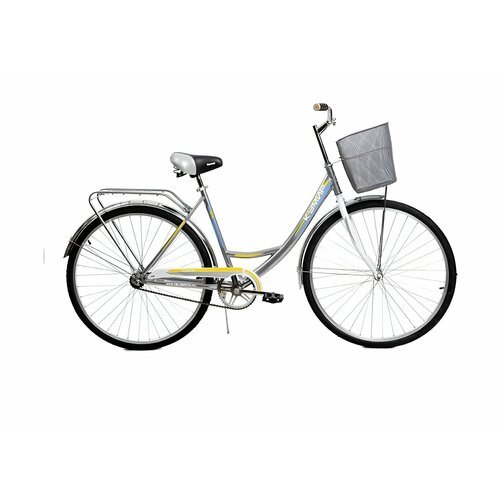 Купить Велосипед городской "Кумир" 28 дюймов с корзиной для женщин, белый
Велосипед – д...