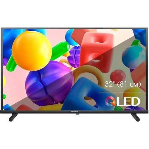 Купить Телевизор LED32" Hisense 32A5KQ
Телевизор Hisense 32A5KQ, черный — модель с QLED...