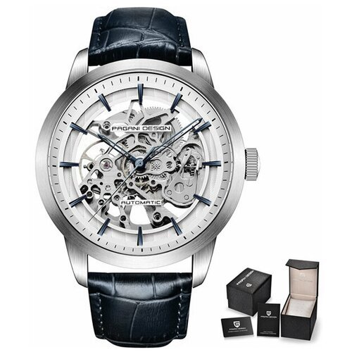 Купить Наручные часы, серый
Мужские наручные часы с автоподзаводом Pagani Design automa...