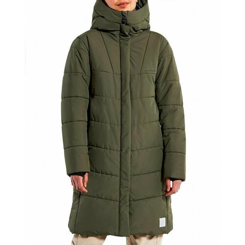Купить Парка Didriksons, размер 34, зеленый
Amina - удлиненная зимняя дутя куртка для п...
