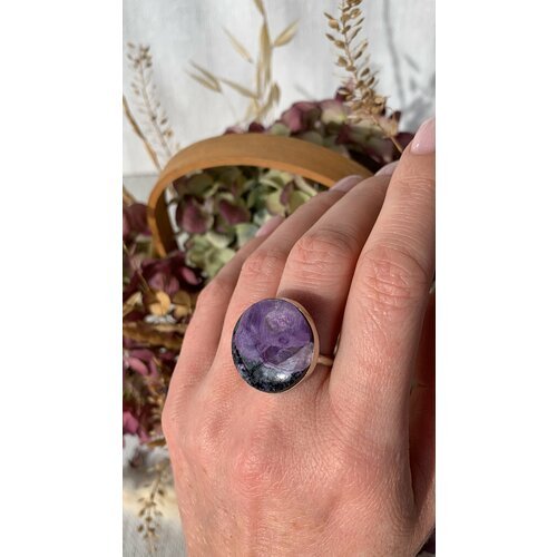 Купить Кольцо True Stones, чароит, размер 18, фиолетовый
Кольцо Чароит<br>sku14805<br>Р...