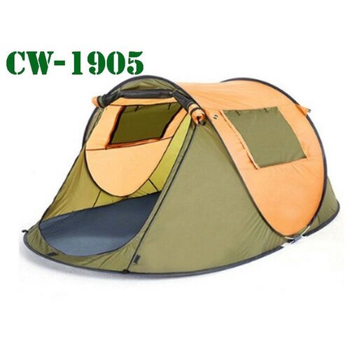 Купить Палатка 2-местная CW-1905
Двухместная быстросборная туристическая палатка 1905 п...