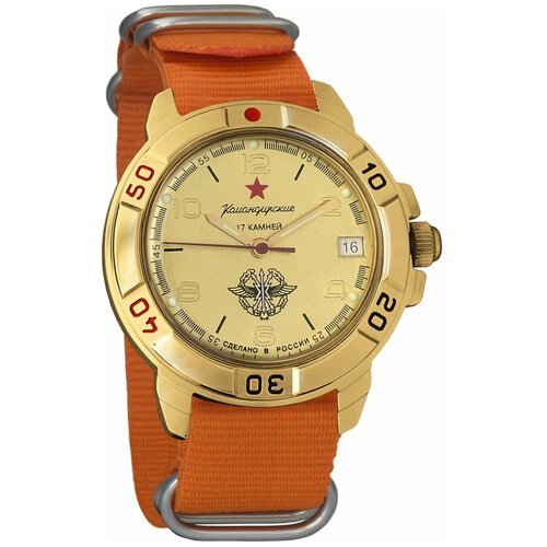 Купить Наручные часы Восток Командирские, оранжевый
Часы Восток Командирские 439451 Вой...