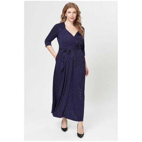Купить Платье Olsi, размер 66, фиолетовый
Нарядное вечернее платье длиной макси, из тон...