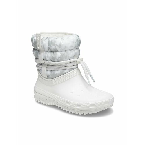 Купить Сноубутсы Crocs, размер W9, белый
Сапоги Crocs Classic Neo Puff Luxe Boots — это...