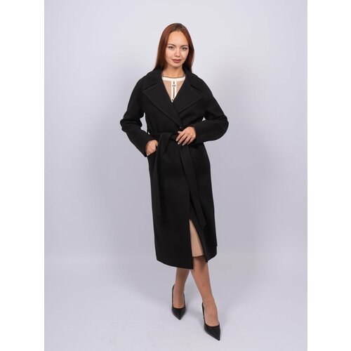 Купить Пальто , размер 48, черный
Стильное длинное женское демисезонное пальто премиум...