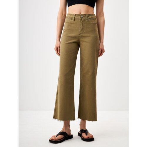 Купить Джинсы кюлоты Sela, размер XL, зеленый
Женские широкие джинсы-кюлоты, выполненны...
