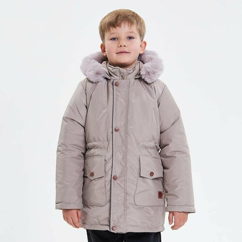 Купить Парка ДАРИМИР Сибирика, размер 80, бежевый
Детская зимняя куртка-парка, свободно...