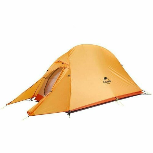 Купить Палатка сверхлегкая Naturehike Сloud up 1 NH18T010-T одноместная с ковриком, ора...