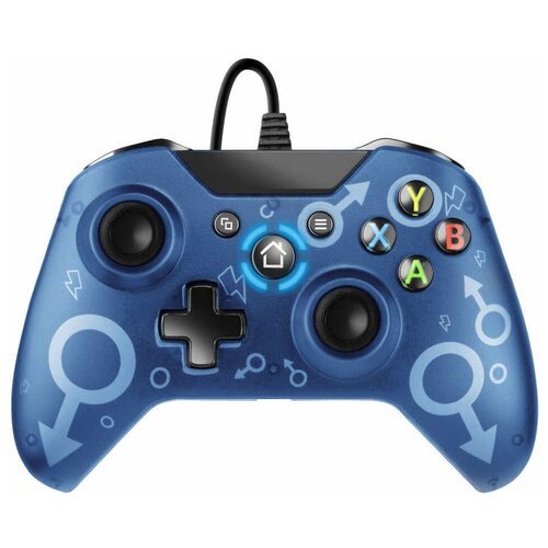 Купить Проводной геймпад для Xbox One/PS3/PC N-1 (Blue)
Эргономичный дизайн и чувствите...