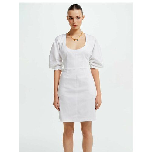 Купить Платье LOVE REPUBLIC, размер 48, белый
Короткое платье с цветочным принтом предс...