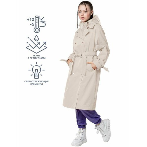 Купить Пальто NIKASTYLE, размер 170-84, белый
Пальто демисезонное для девочки. Пальто д...
