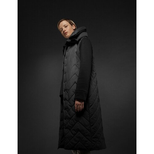 Купить куртка Kometa, размер 48, черный
Укрыться в тепле длинного стеганого пальто - не...