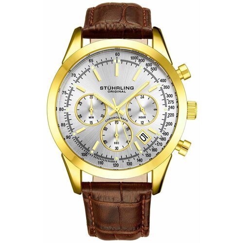 Купить Наручные часы STUHRLING Monaco Наручные часы Stuhrling 3975L.8 с хронографом, ко...
