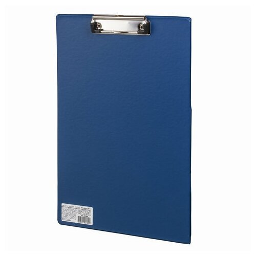 Купить Доска-планшет Brauberg Comfort (А4, до 50 листов, картон/пвх) синий (222659), 45...