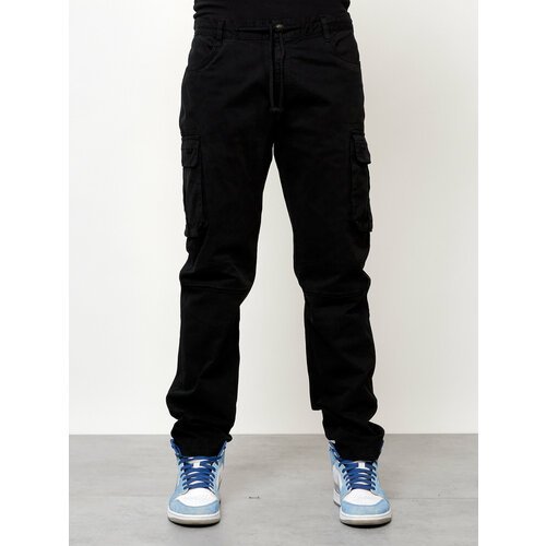 Купить Джоггеры , размер W33/L30, черный
Мужские джинсовые брюки карго турецкого произв...
