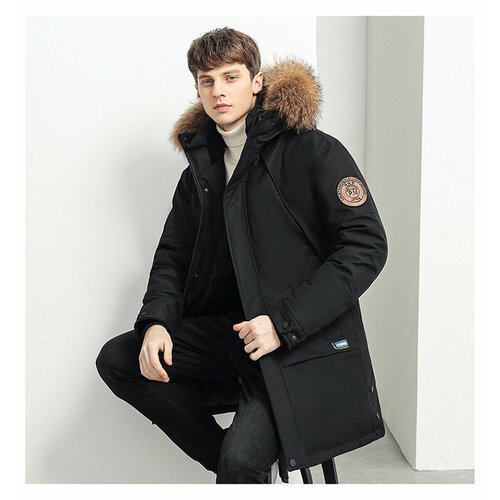 Купить куртка Beutyone, размер 2XL, черный
Куртка мужская зимняя длинная до колена. Мод...